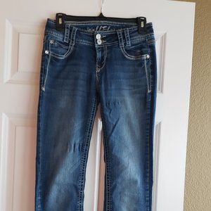 Wallflower Junior Mid-Rise Boot Cut Jeans - Tall